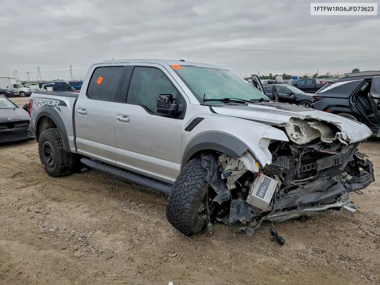 1FTFW1RG6JFD73623 2018 Ford F150 Raptor