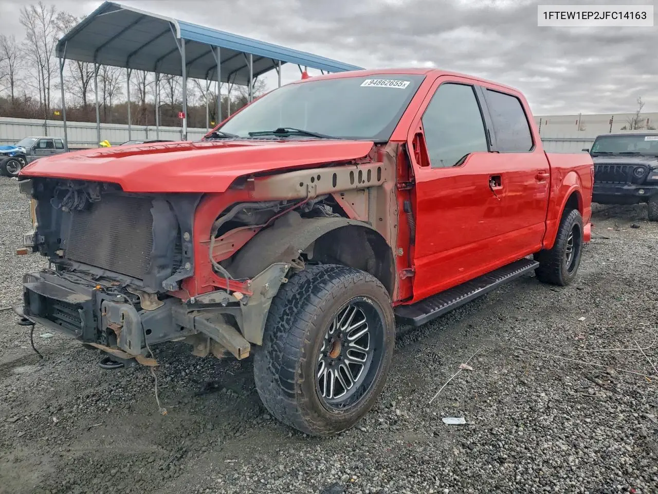 1FTEW1EP2JFC14163 2018 Ford F150 Supercrew