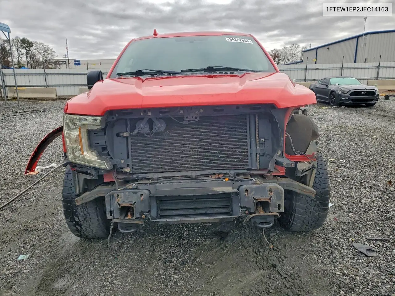 1FTEW1EP2JFC14163 2018 Ford F150 Supercrew