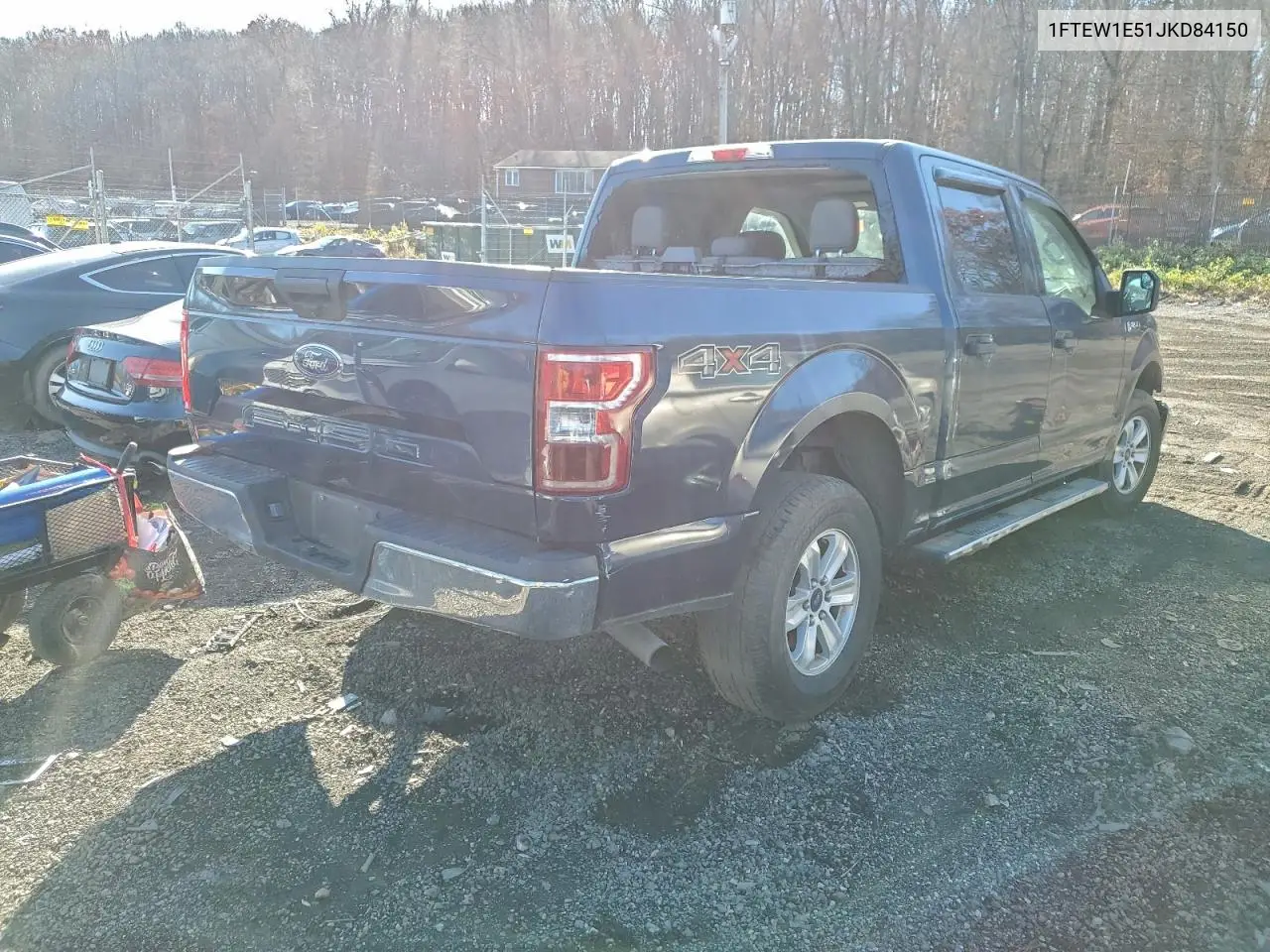 1FTEW1E51JKD84150 2018 Ford F150 Supercrew