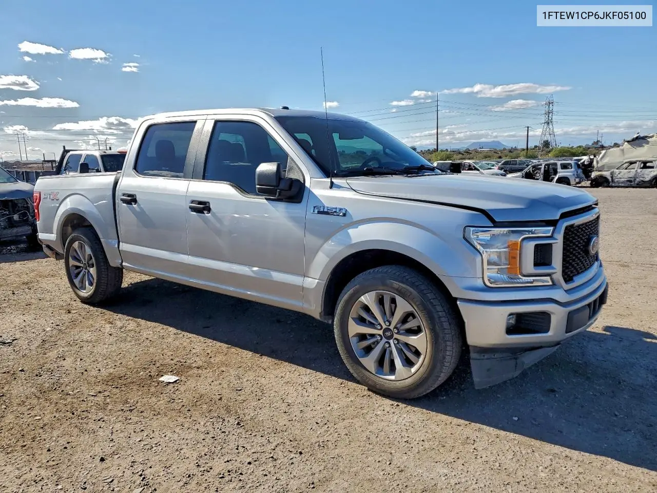 1FTEW1CP6JKF05100 2018 Ford F150 Supercrew