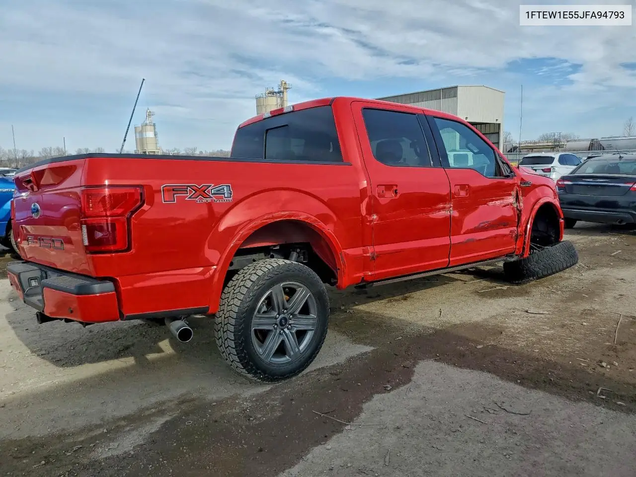 1FTEW1E55JFA94793 2018 Ford F150 Supercrew