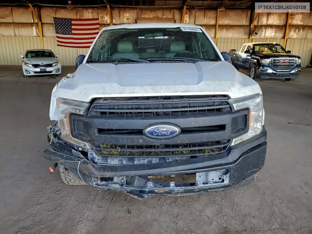 1FTEX1CB9JKD10108 2018 Ford F150 Super Cab