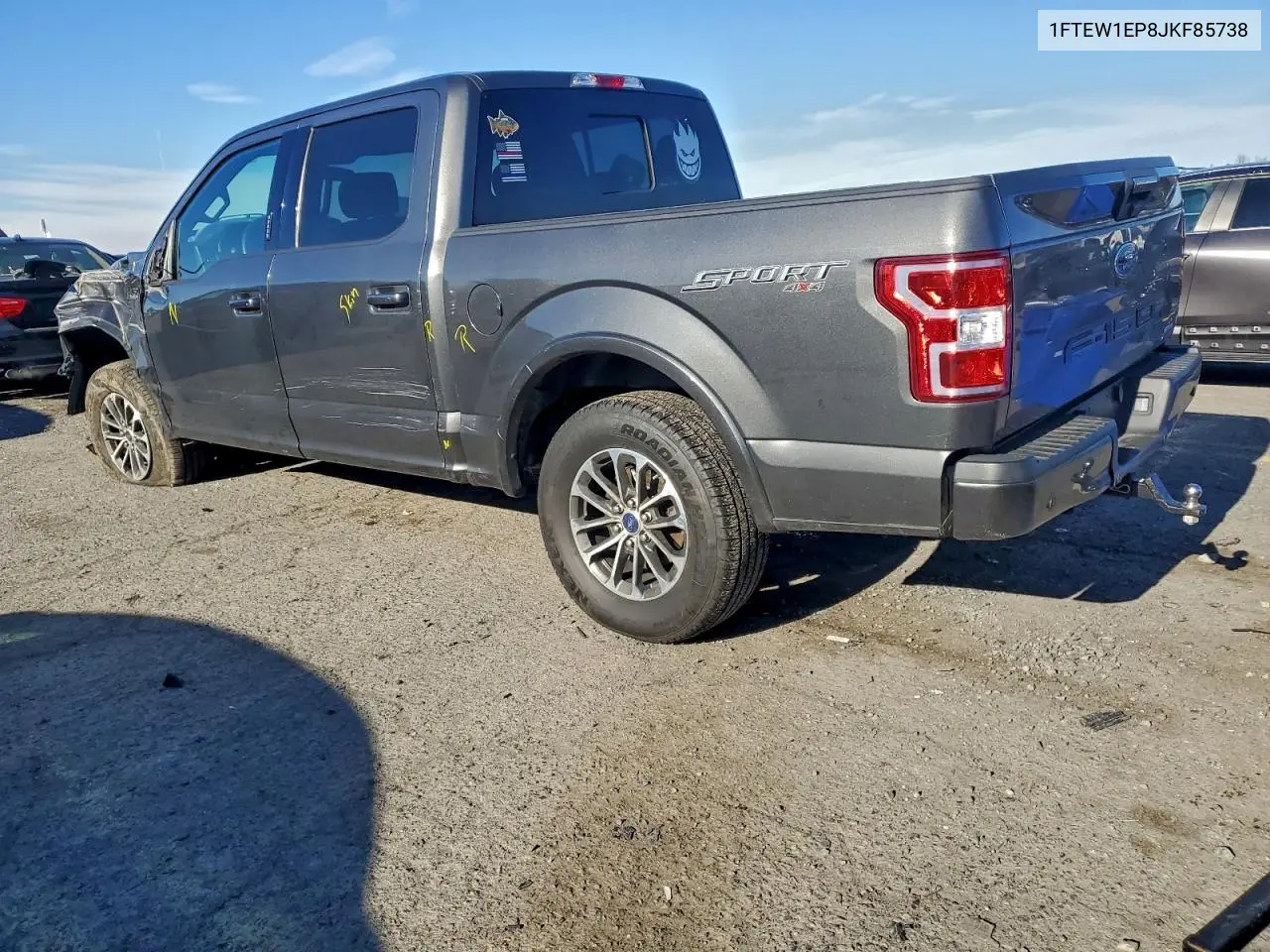 1FTEW1EP8JKF85738 2018 Ford F150 Supercrew