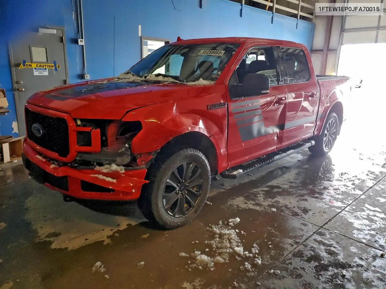1FTEW1EP0JFA70015 2018 Ford F150 Supercrew