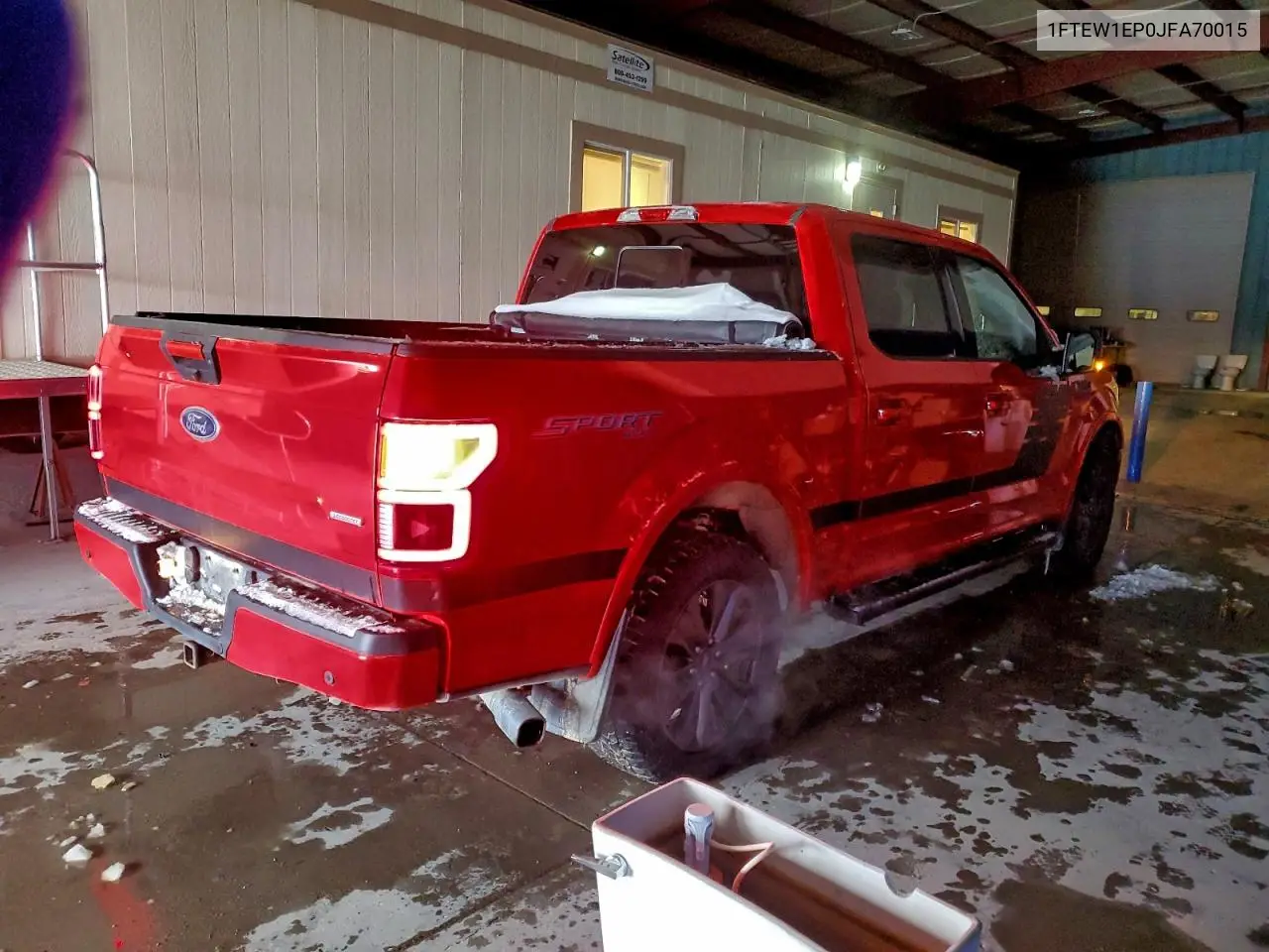 1FTEW1EP0JFA70015 2018 Ford F150 Supercrew