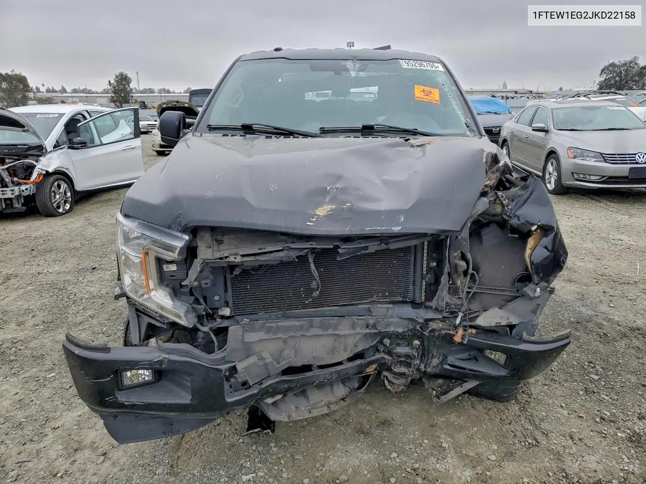 1FTEW1EG2JKD22158 2018 Ford F150 Supercrew