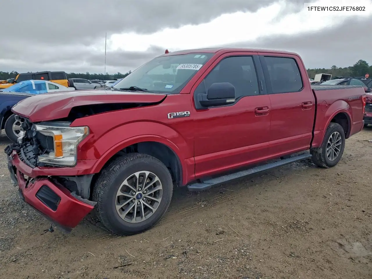 1FTEW1C52JFE76802 2018 Ford F150 Supercrew