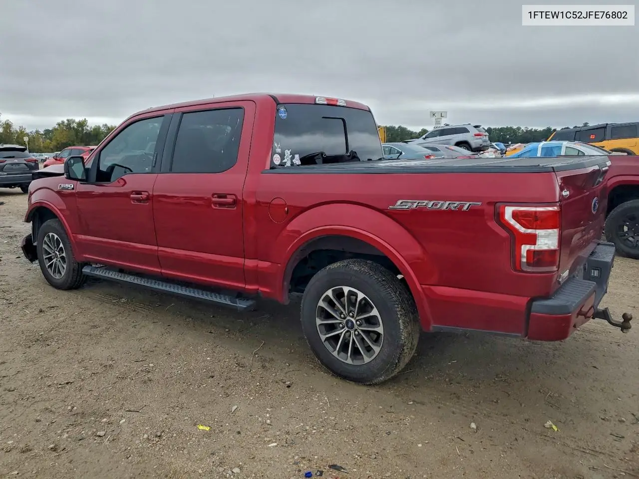 1FTEW1C52JFE76802 2018 Ford F150 Supercrew