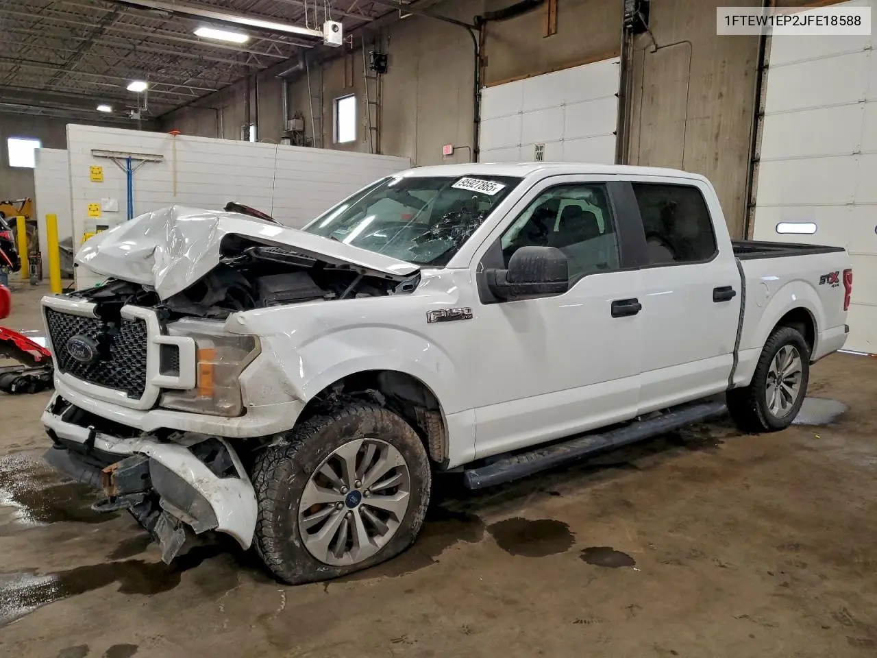 1FTEW1EP2JFE18588 2018 Ford F150 Supercrew