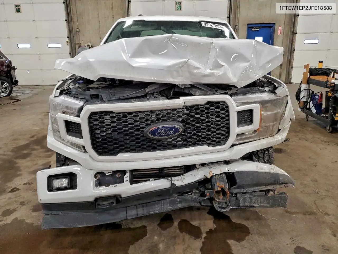 1FTEW1EP2JFE18588 2018 Ford F150 Supercrew