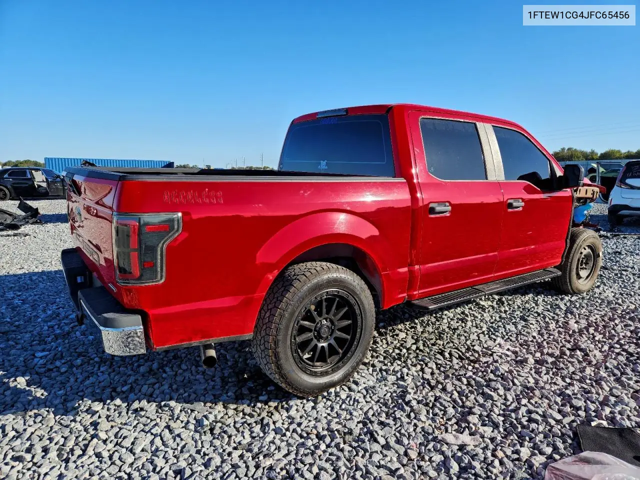 1FTEW1CG4JFC65456 2018 Ford F150 Supercrew