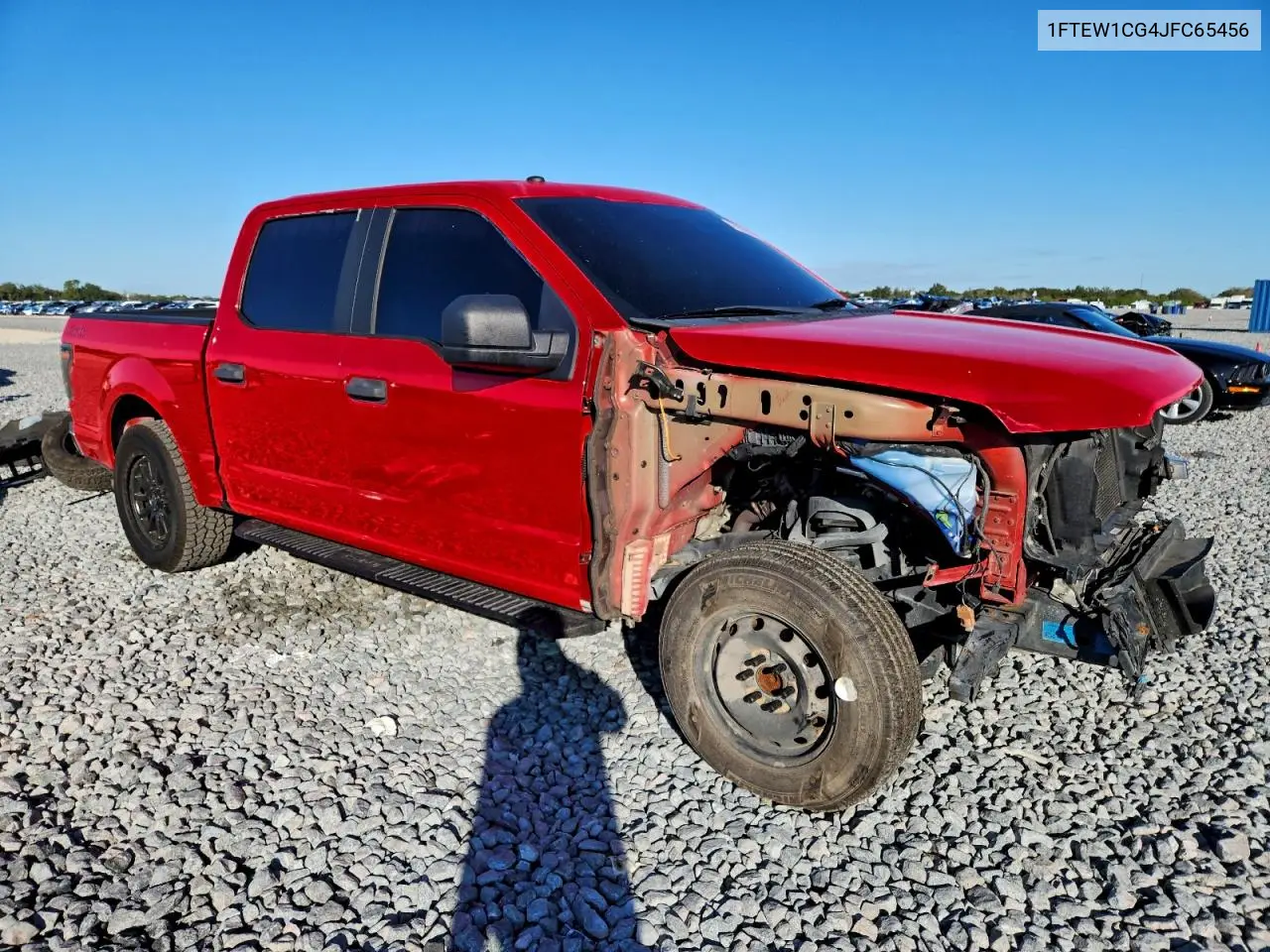 1FTEW1CG4JFC65456 2018 Ford F150 Supercrew