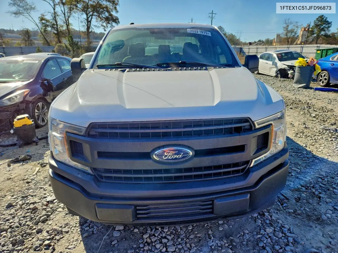 1FTEX1C51JFD96873 2018 Ford F150 Super Cab