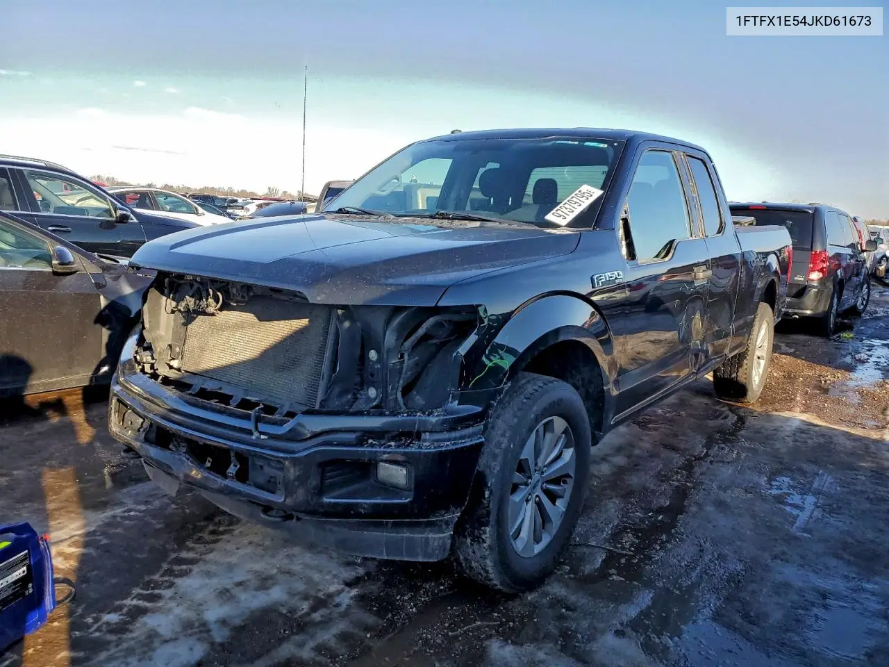 1FTFX1E54JKD61673 2018 Ford F150 Super Cab