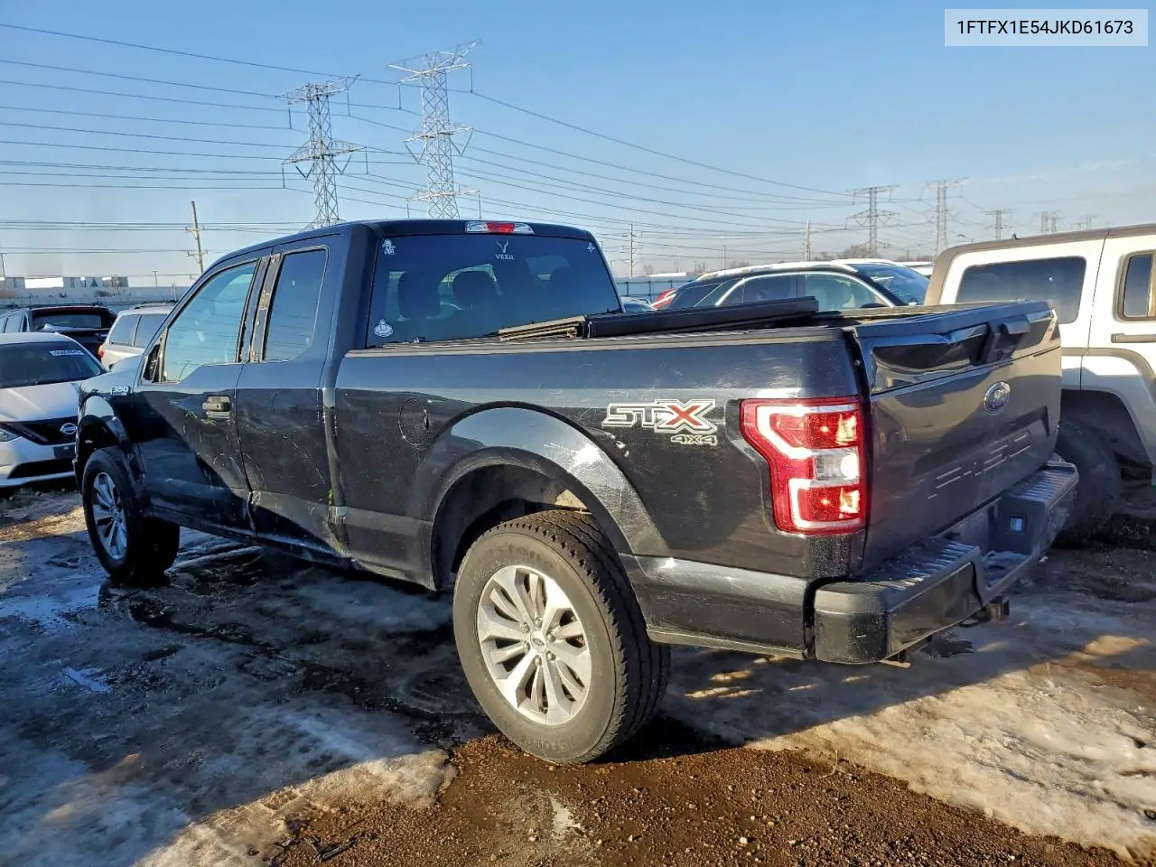 1FTFX1E54JKD61673 2018 Ford F150 Super Cab