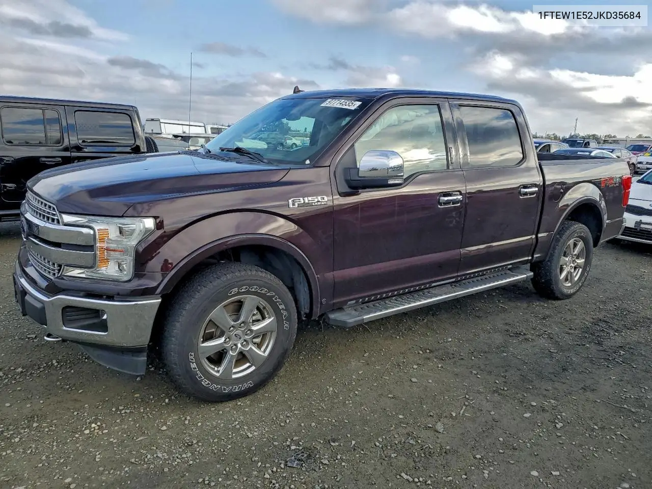 1FTEW1E52JKD35684 2018 Ford F150 Supercrew