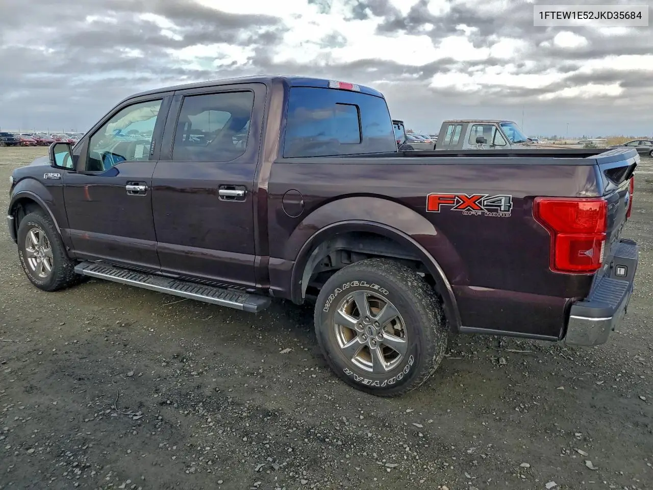 1FTEW1E52JKD35684 2018 Ford F150 Supercrew