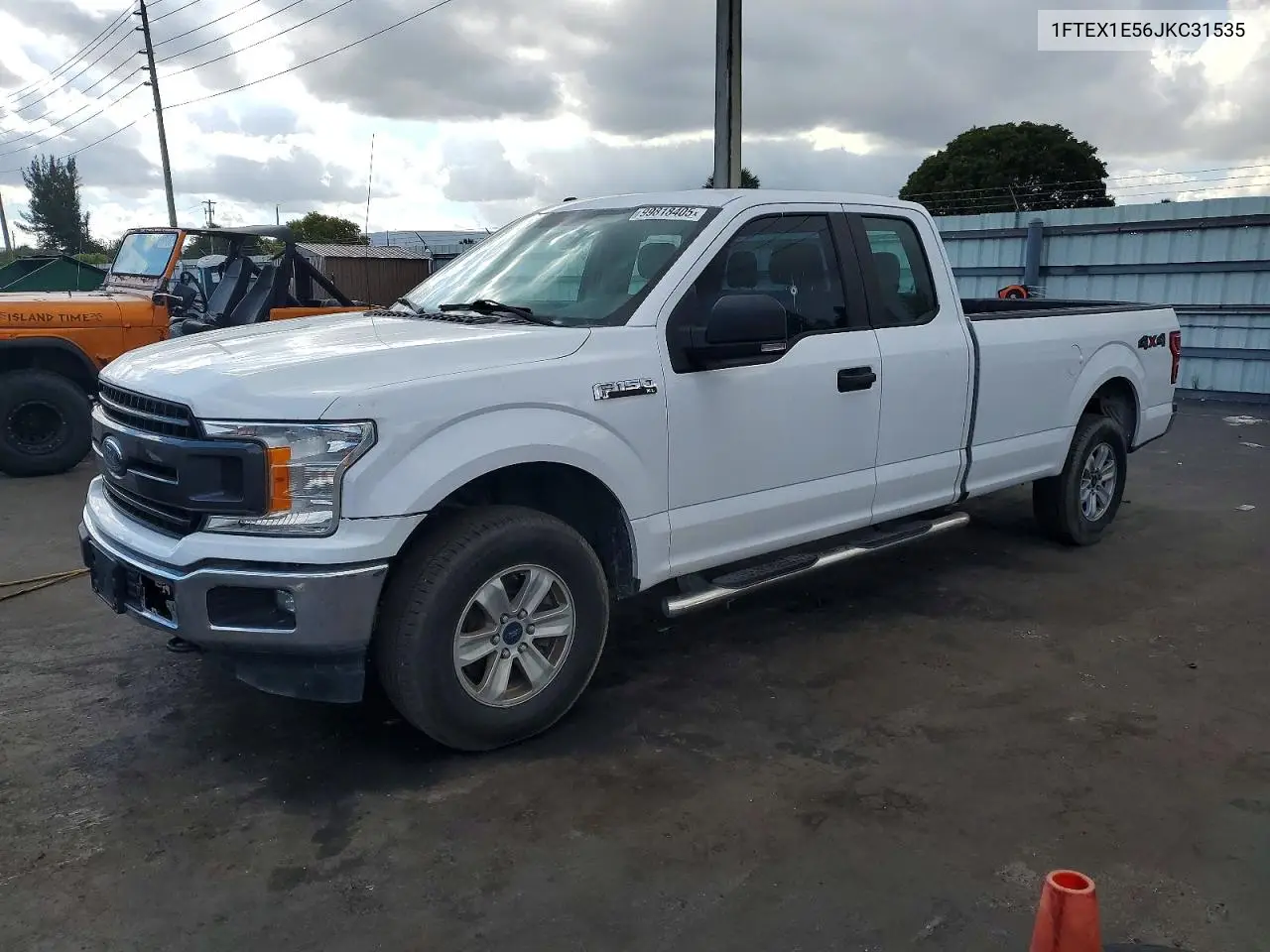 1FTEX1E56JKC31535 2018 Ford F150 Super Cab