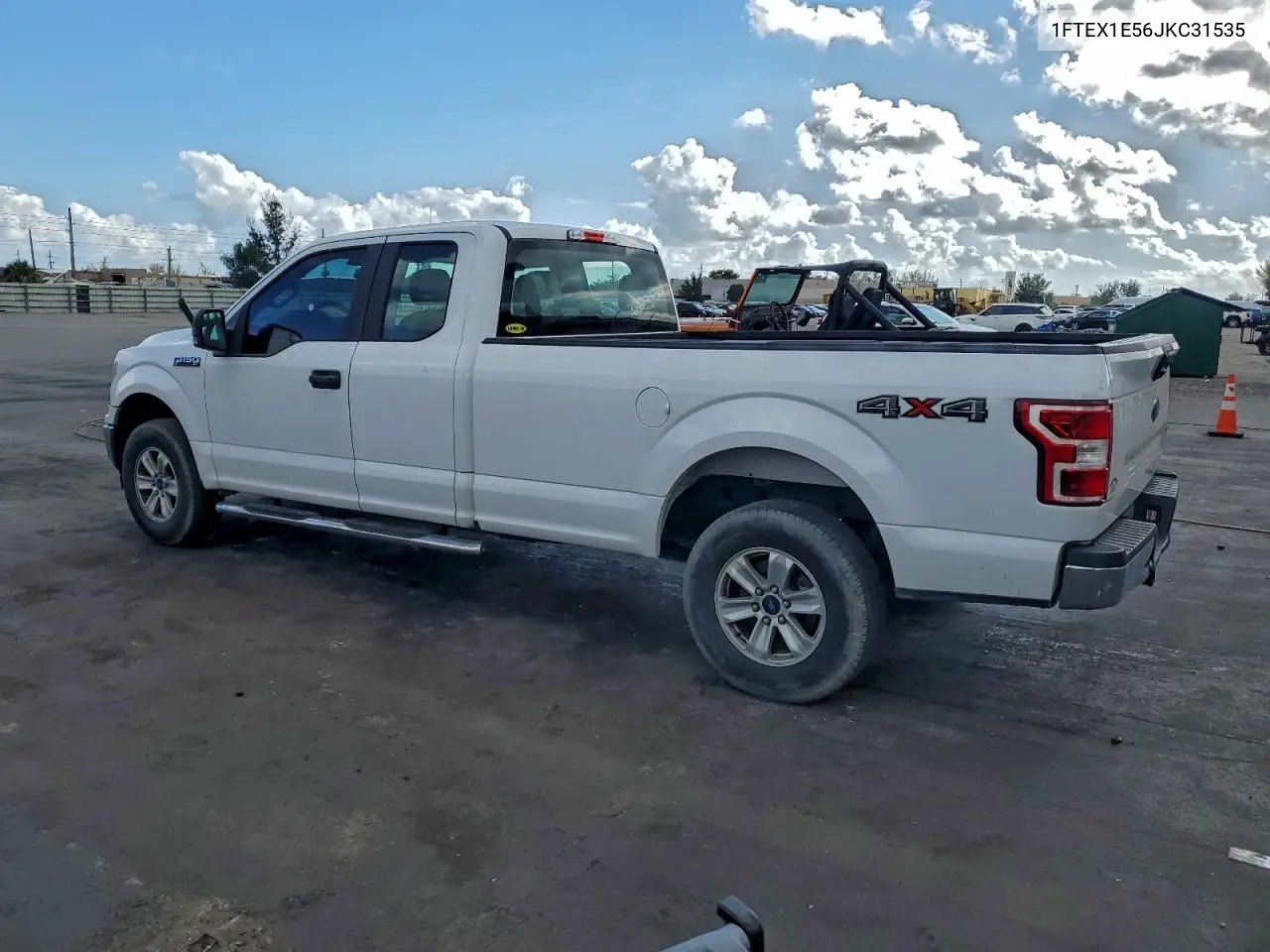 1FTEX1E56JKC31535 2018 Ford F150 Super Cab