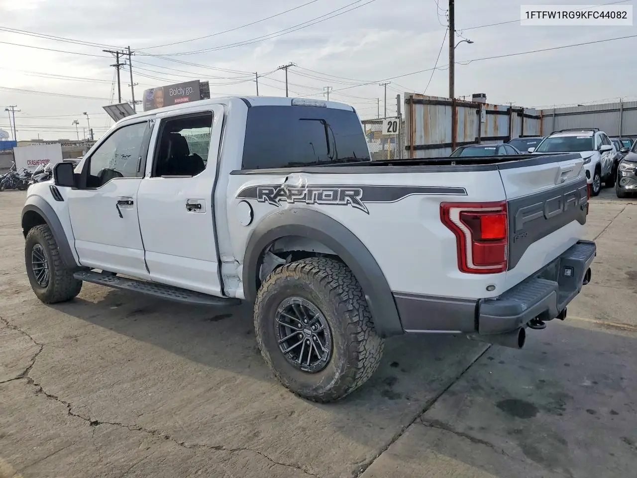 1FTFW1RG9KFC44082 2019 Ford F150 Raptor