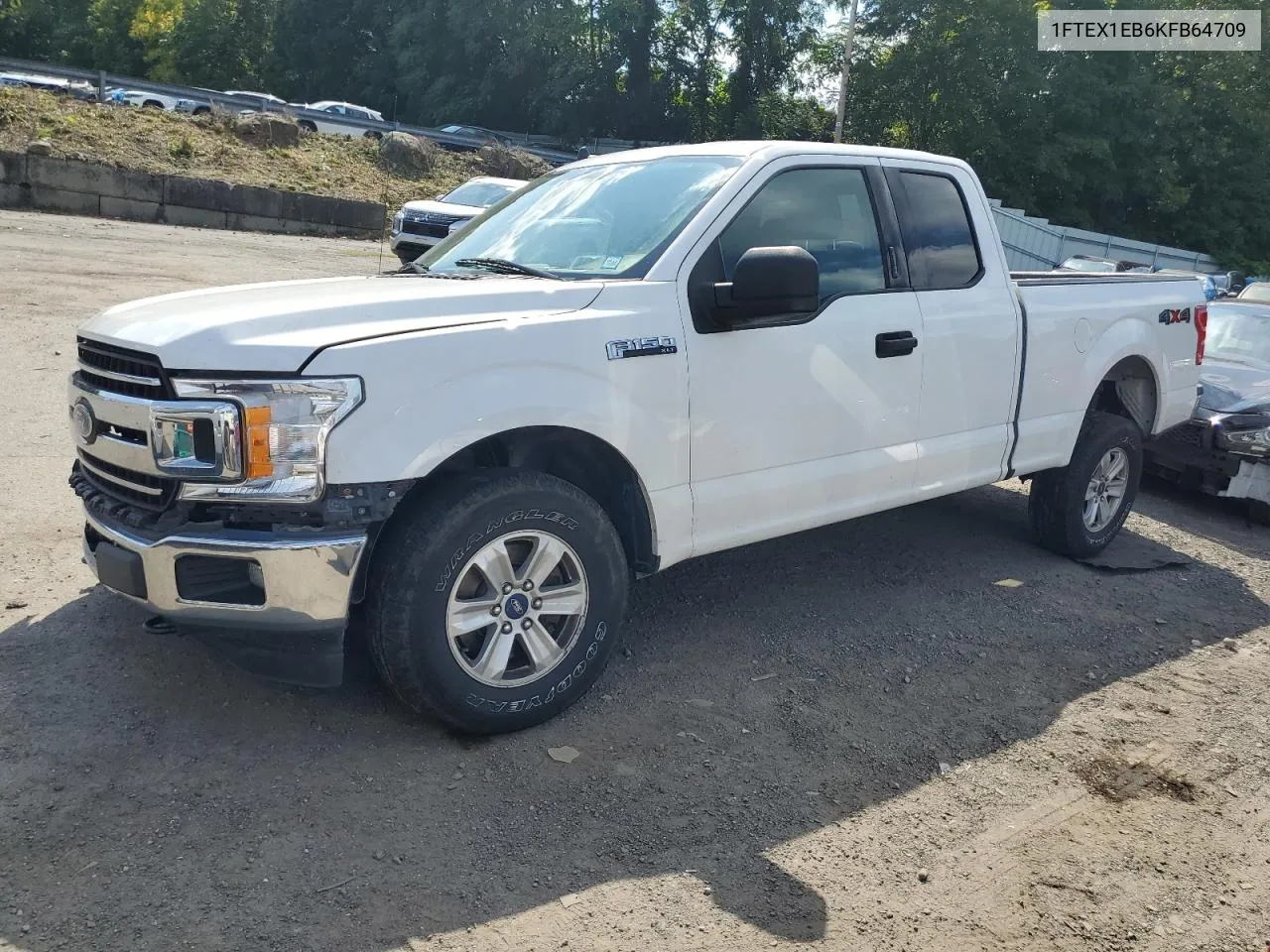 1FTEX1EB6KFB64709 2019 Ford F150 Super Cab