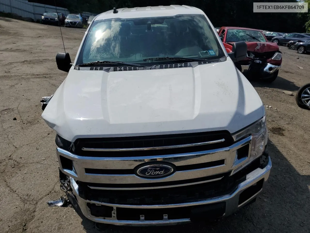 1FTEX1EB6KFB64709 2019 Ford F150 Super Cab