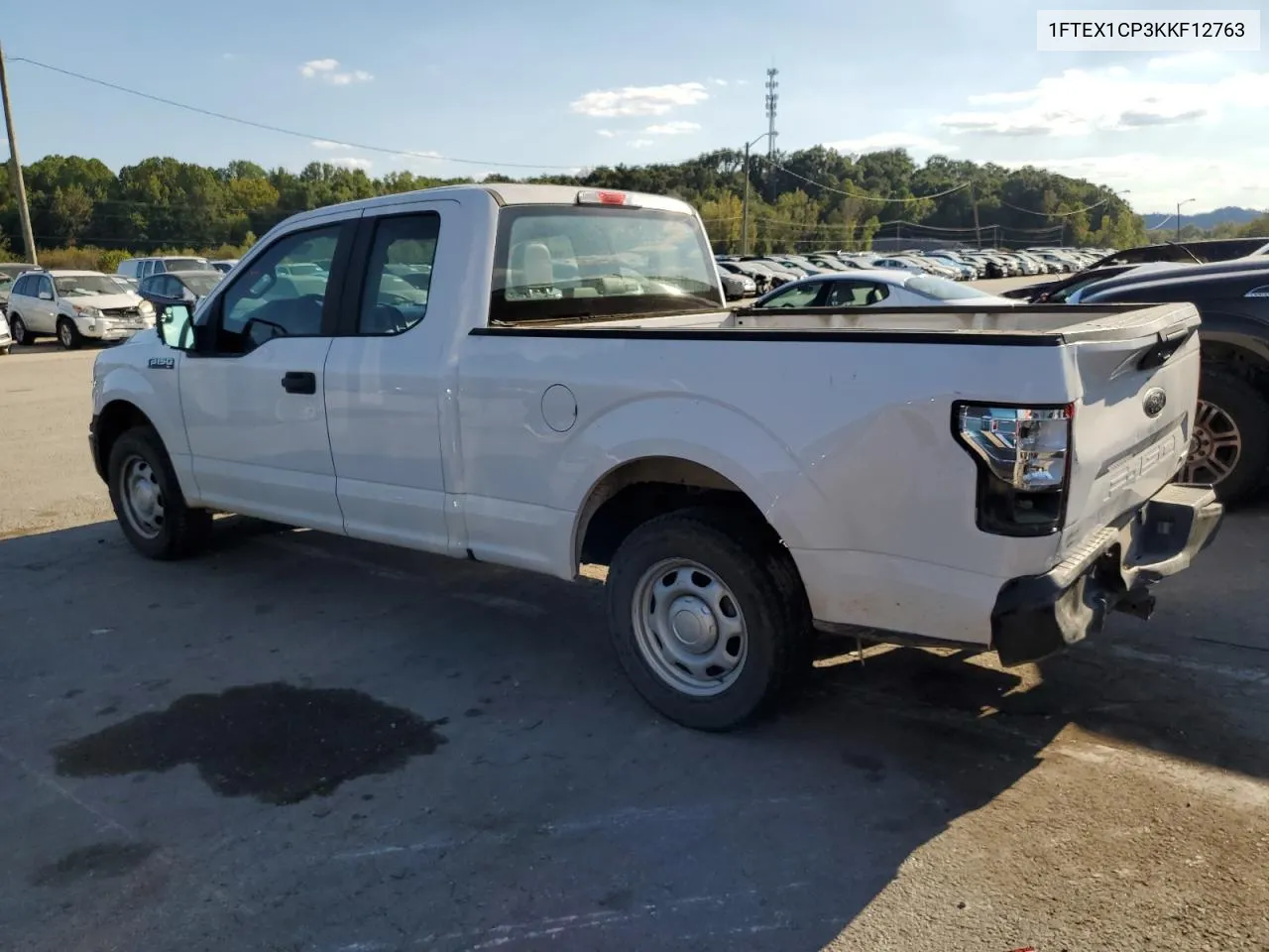 1FTEX1CP3KKF12763 2019 Ford F150 Super Cab