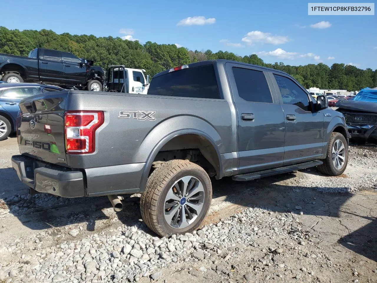 1FTEW1CP8KFB32796 2019 Ford F150 Supercrew