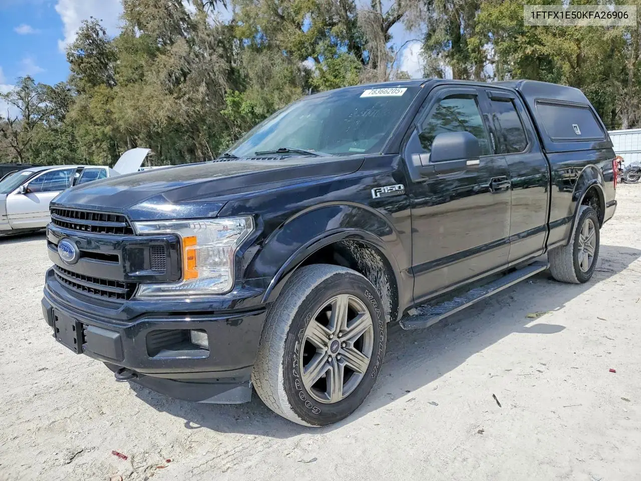 1FTFX1E50KFA26906 2019 Ford F150 Super Cab