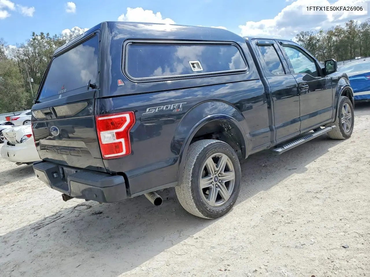 1FTFX1E50KFA26906 2019 Ford F150 Super Cab