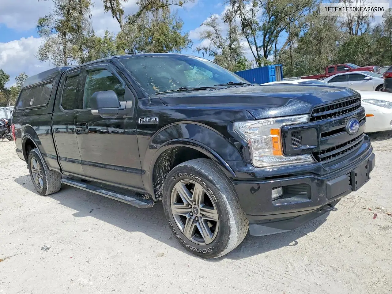 1FTFX1E50KFA26906 2019 Ford F150 Super Cab