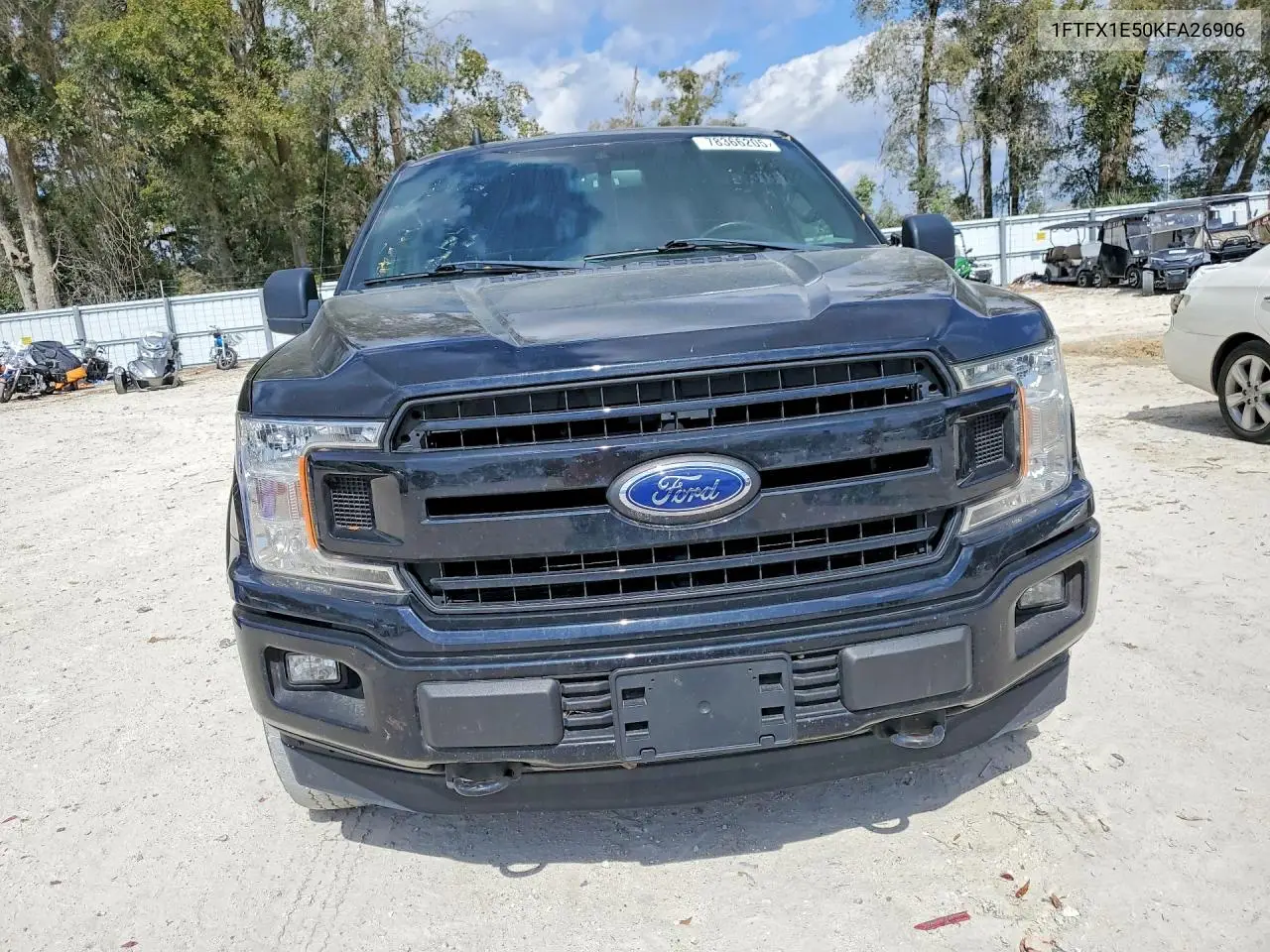 1FTFX1E50KFA26906 2019 Ford F150 Super Cab