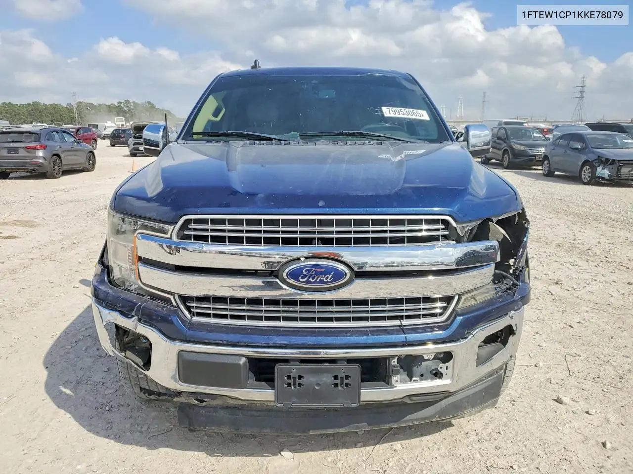 1FTEW1CP1KKE78079 2019 Ford F150 Supercrew