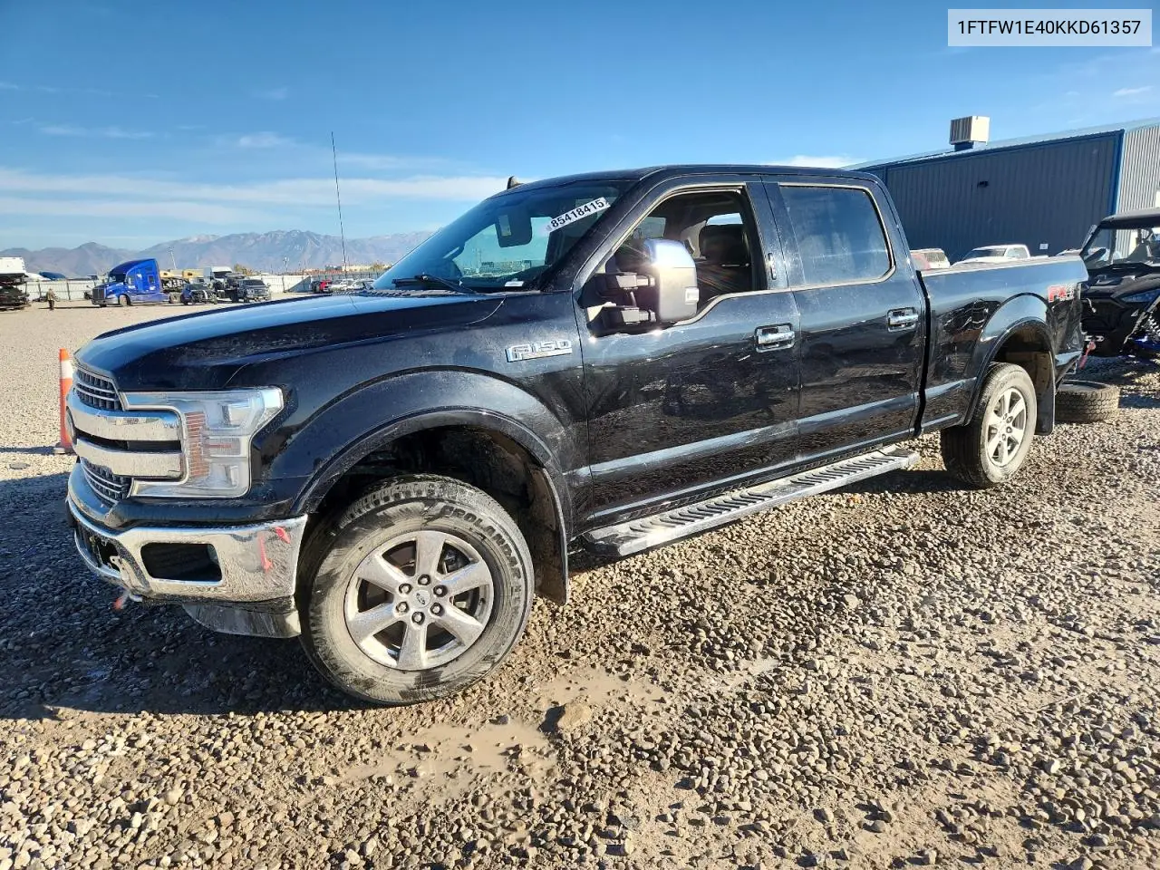 1FTFW1E40KKD61357 2019 Ford F150 Supercrew
