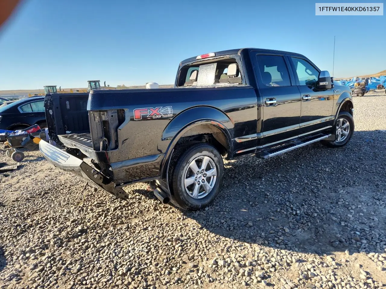 1FTFW1E40KKD61357 2019 Ford F150 Supercrew