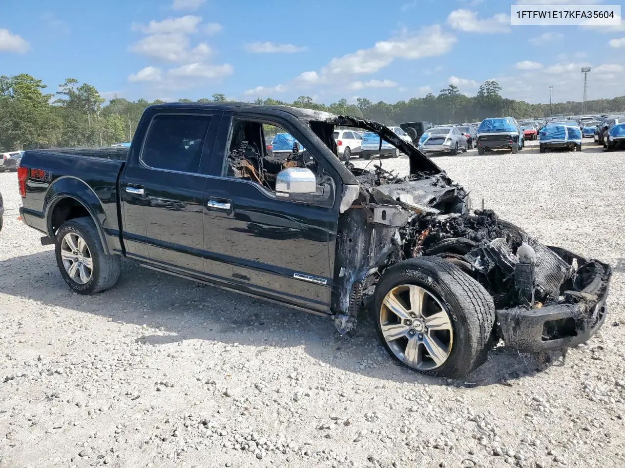 1FTFW1E17KFA35604 2019 Ford F150 Supercrew