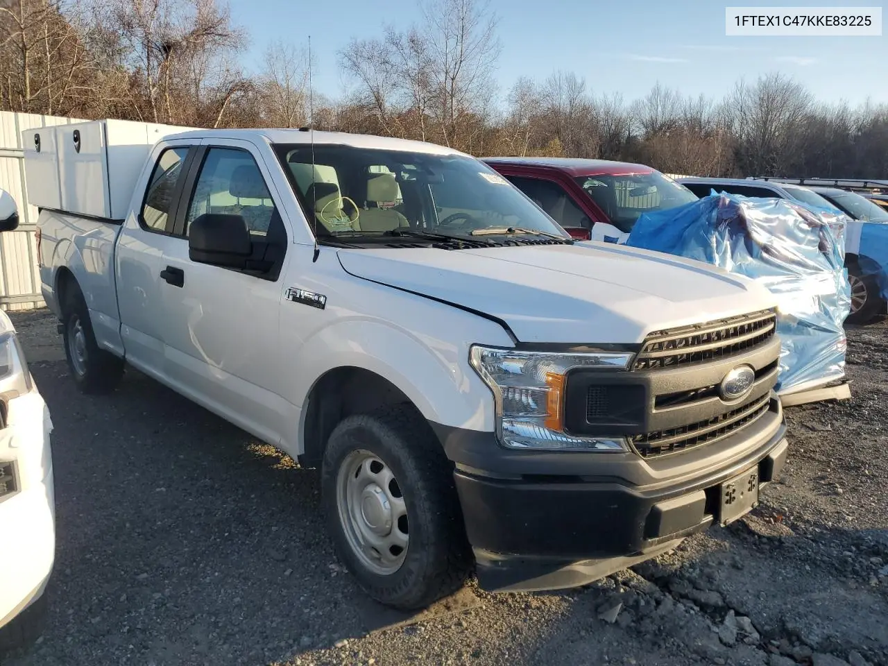 1FTEX1C47KKE83225 2019 Ford F150 Super Cab
