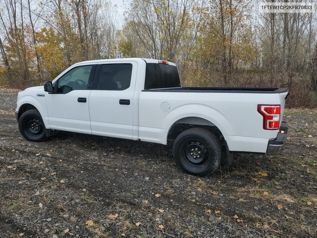 1FTEW1CP2KFB70833 2019 Ford F150 Supercrew