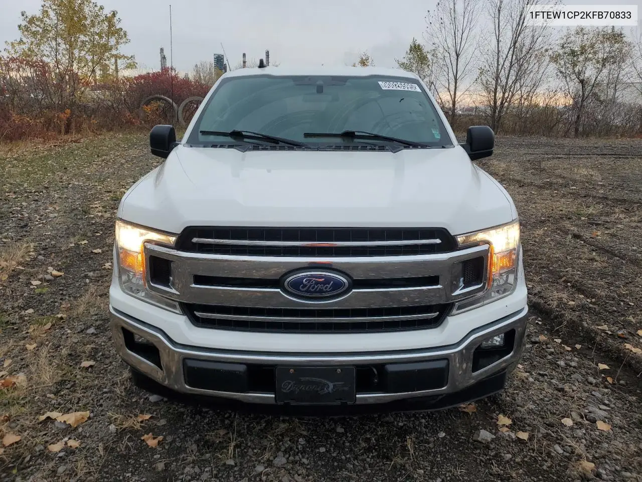 1FTEW1CP2KFB70833 2019 Ford F150 Supercrew