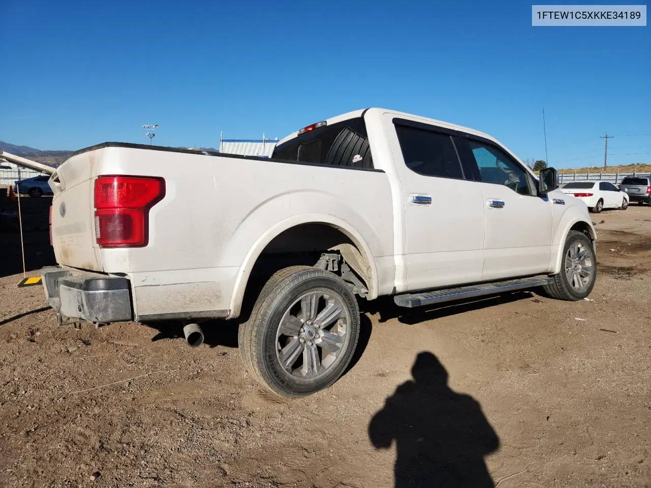 1FTEW1C5XKKE34189 2019 Ford F150 Supercrew