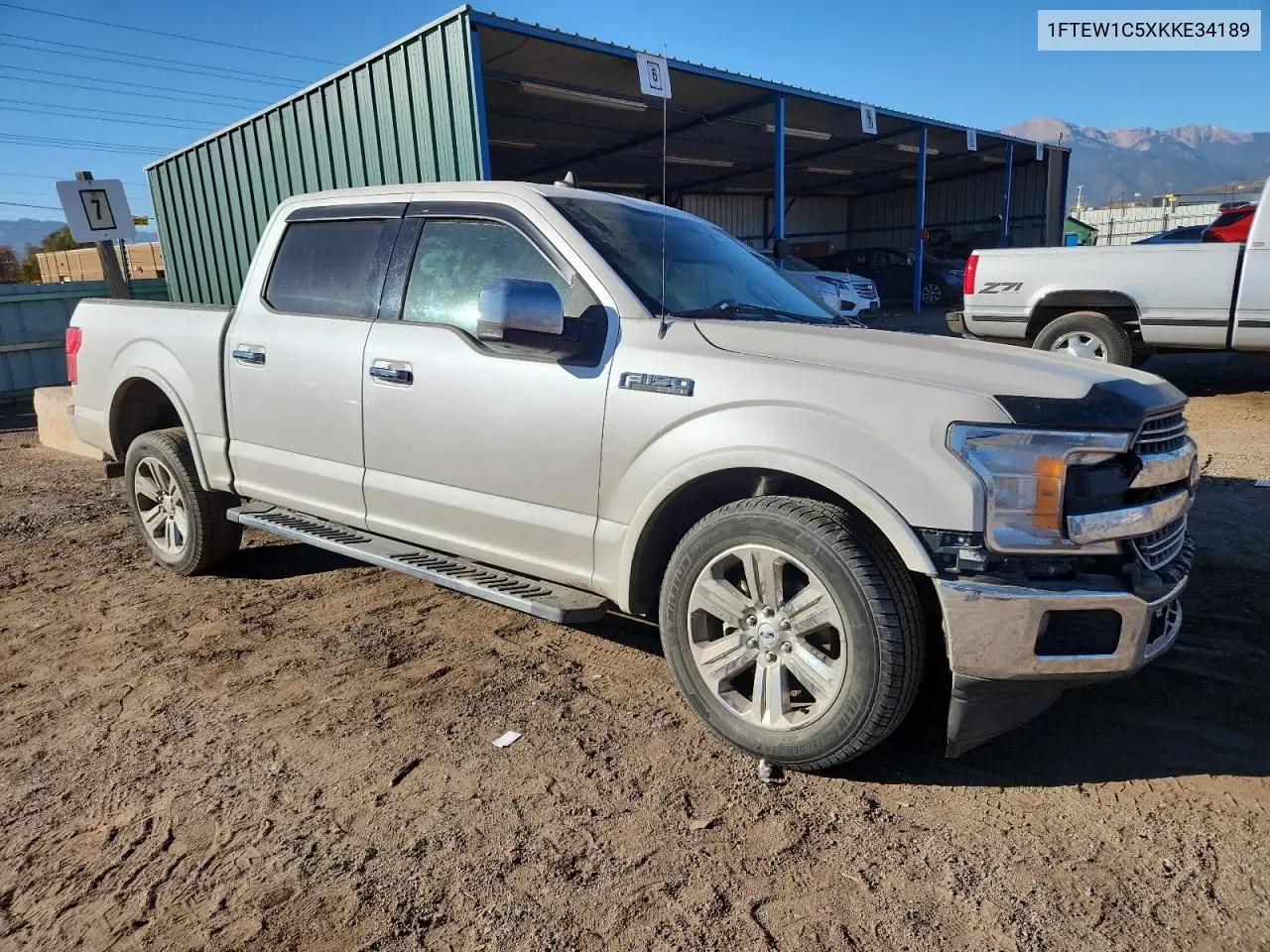 1FTEW1C5XKKE34189 2019 Ford F150 Supercrew