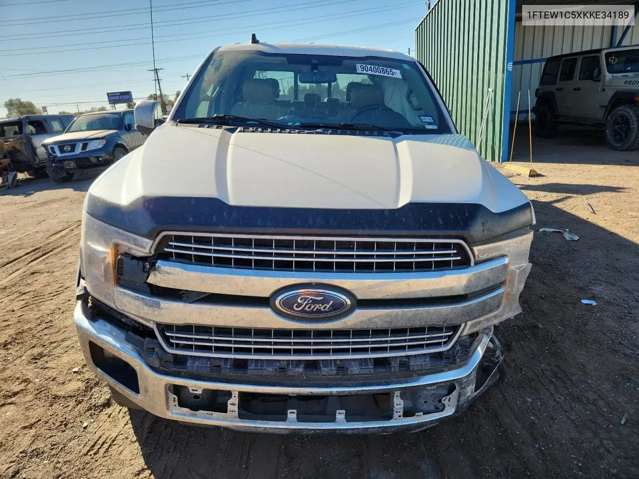 1FTEW1C5XKKE34189 2019 Ford F150 Supercrew
