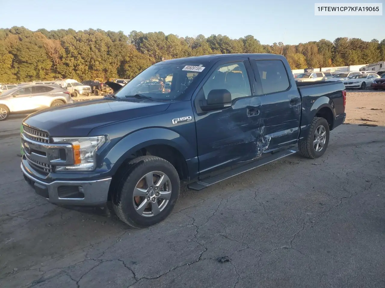 1FTEW1CP7KFA19065 2019 Ford F150 Supercrew