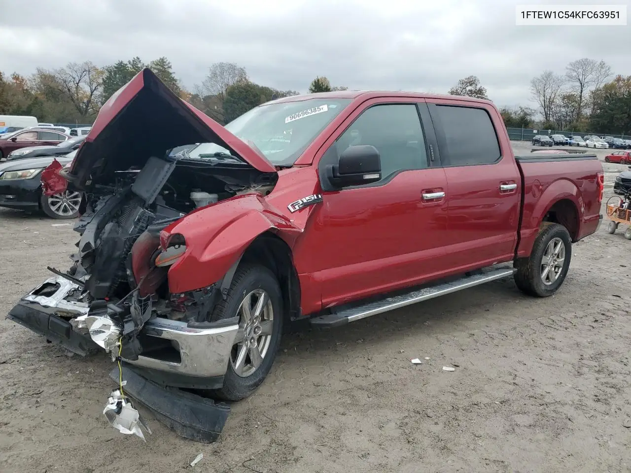 1FTEW1C54KFC63951 2019 Ford F150 Supercrew