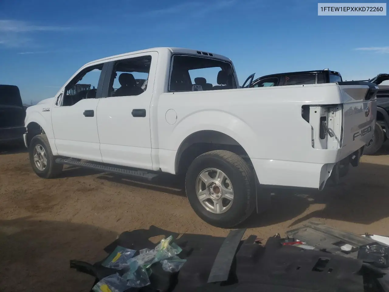 1FTEW1EPXKKD72260 2019 Ford F150 Supercrew