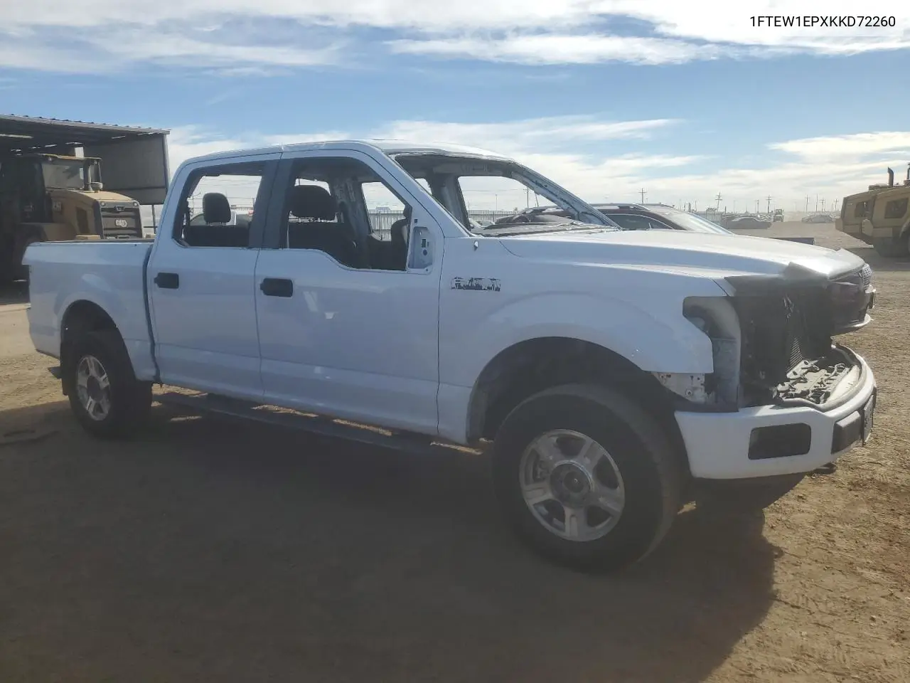 1FTEW1EPXKKD72260 2019 Ford F150 Supercrew