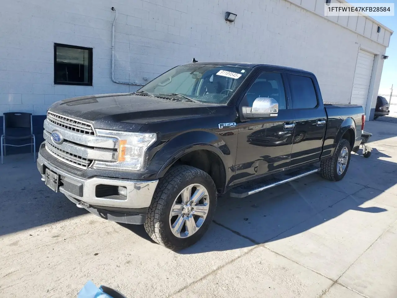 1FTFW1E47KFB28584 2019 Ford F150 Supercrew