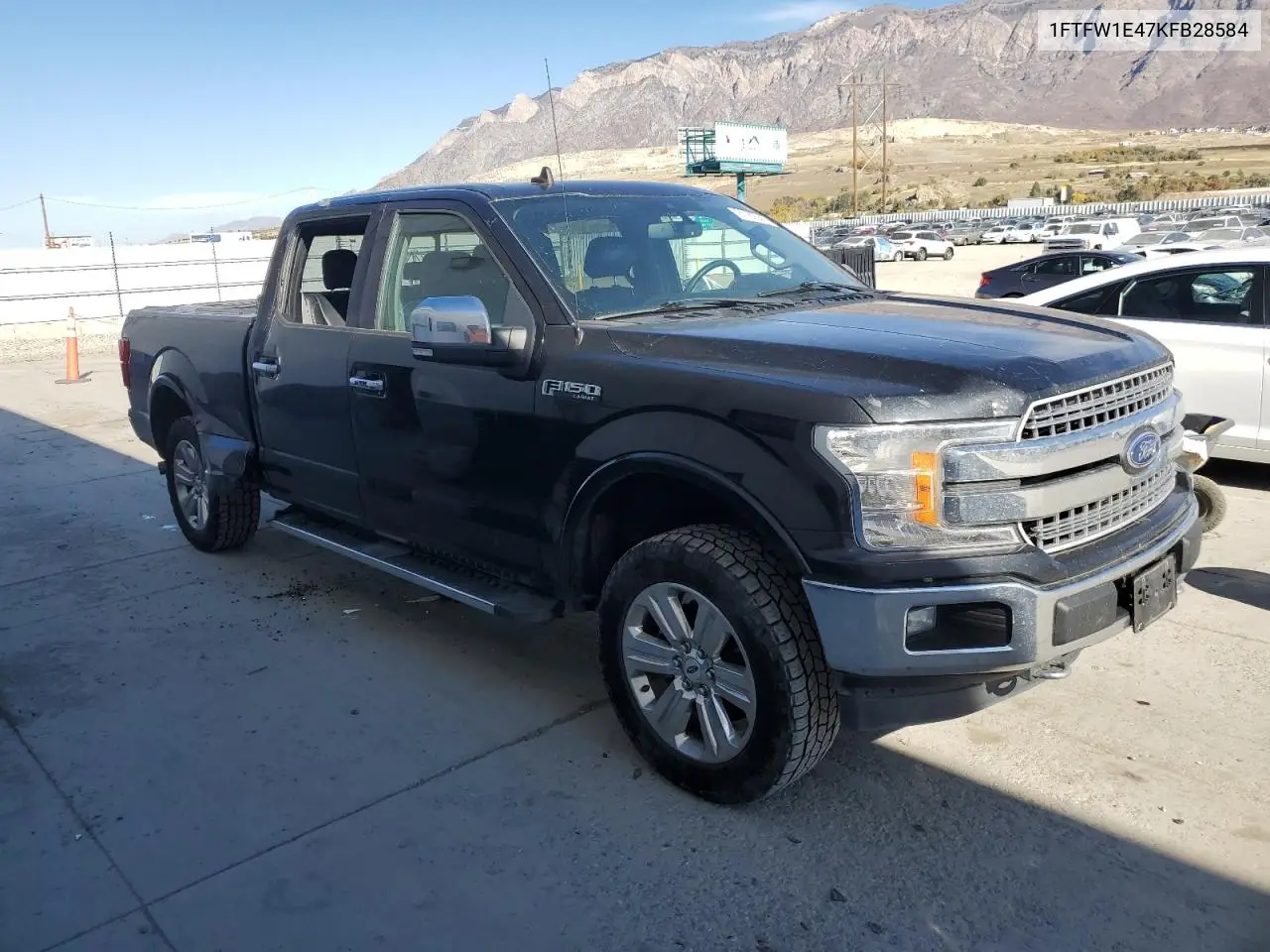 1FTFW1E47KFB28584 2019 Ford F150 Supercrew