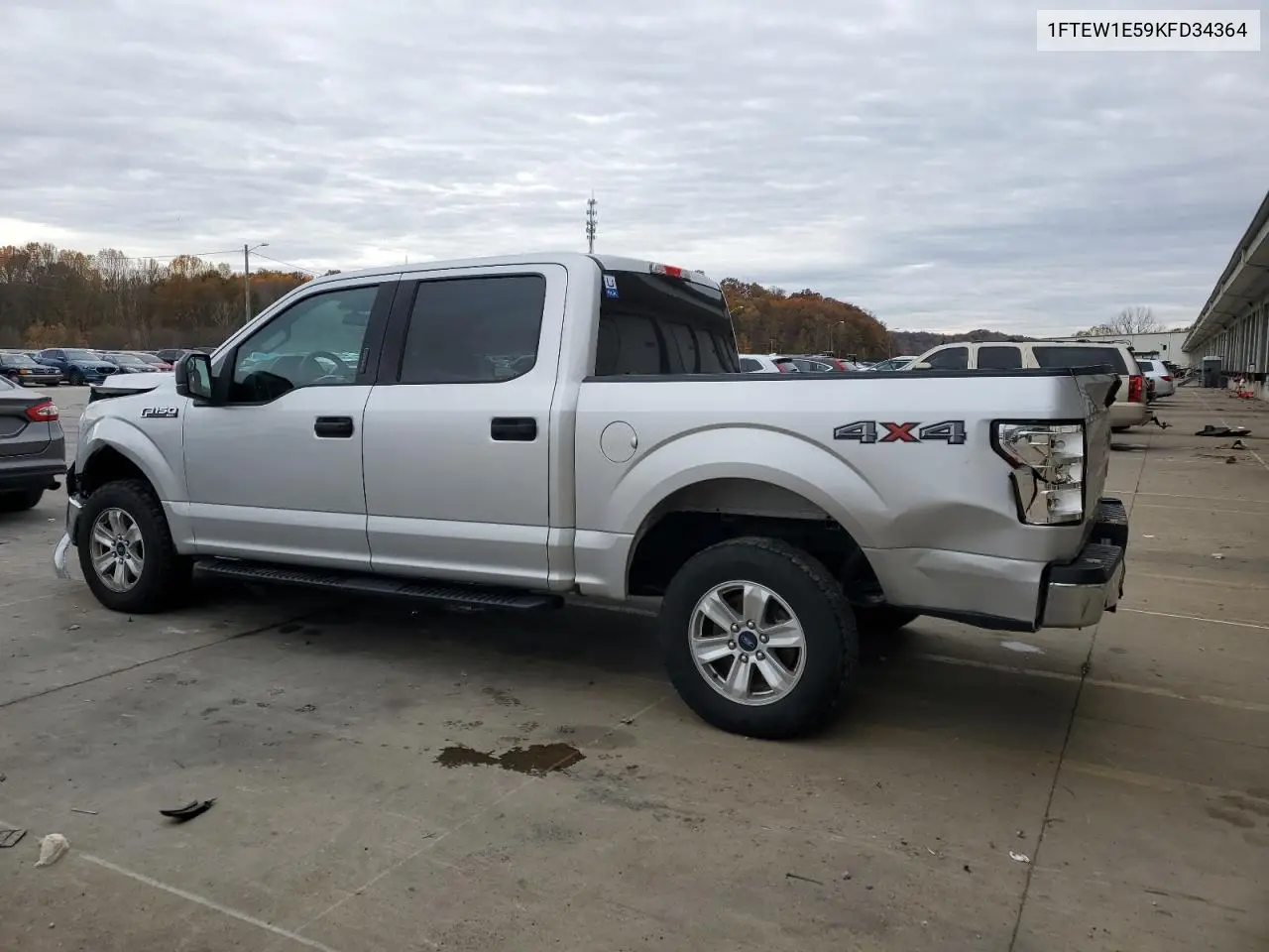 1FTEW1E59KFD34364 2019 Ford F150 Supercrew